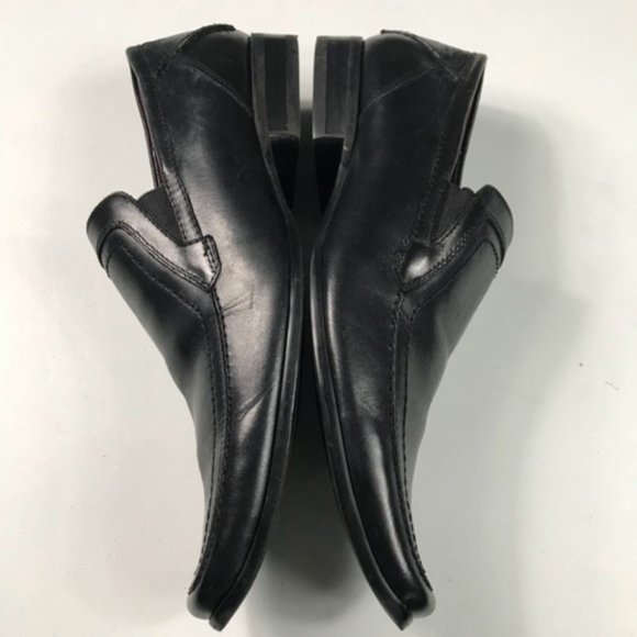 Guess by Marciano Men’s Black Leather Loafers Size 10 - Picture 2 of 8
